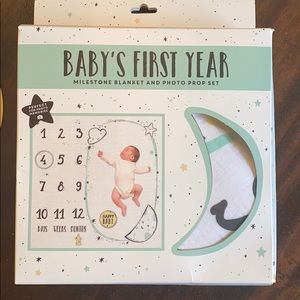 Baby’s First Year milestone blanket